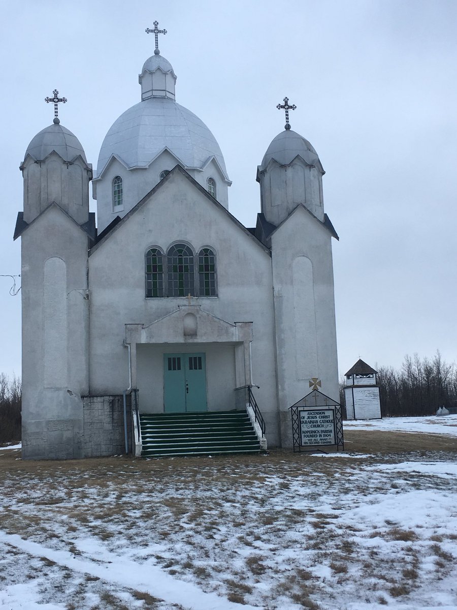 HoronMichael's tweet photo. Drive past this Church dozens of times a year. Amazes me how a small farming area came together to build and support this church in early 1900s. #Kopernick https://t.co/U4w5FK2zqO
