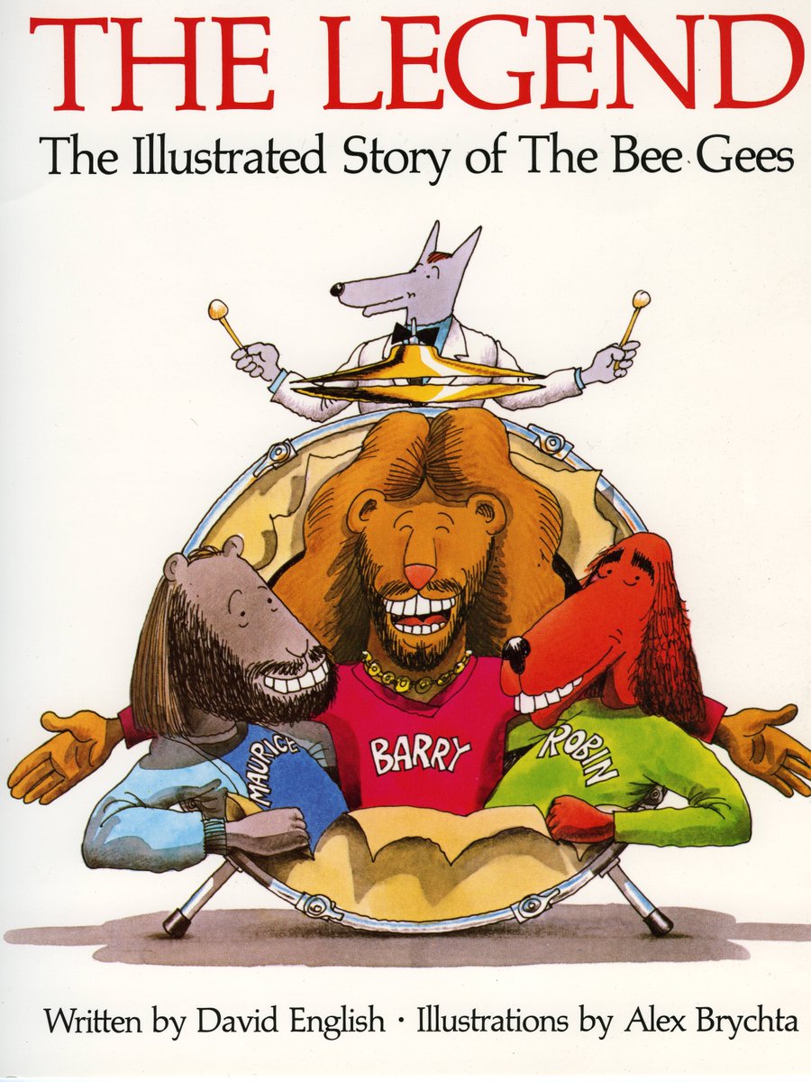 Did you ever read The Legend: The Illustrated Story of the Bee Gees by David English? #TBT