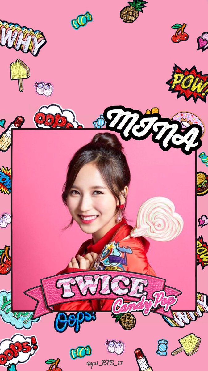 ゆい Yui22 A Twitter Twice Candypop Momo Sana Mina 待ち受け ロック画面配布٩ ᐛ و Save Rt