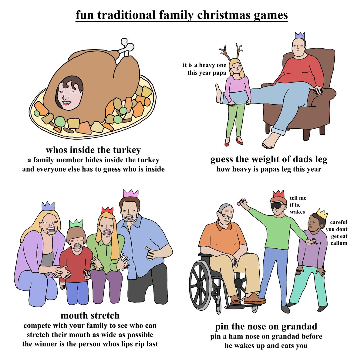 getbentsaggy's tweet photo. fun traditional family christmas games xox https://t.co/VNnsXC3MHC