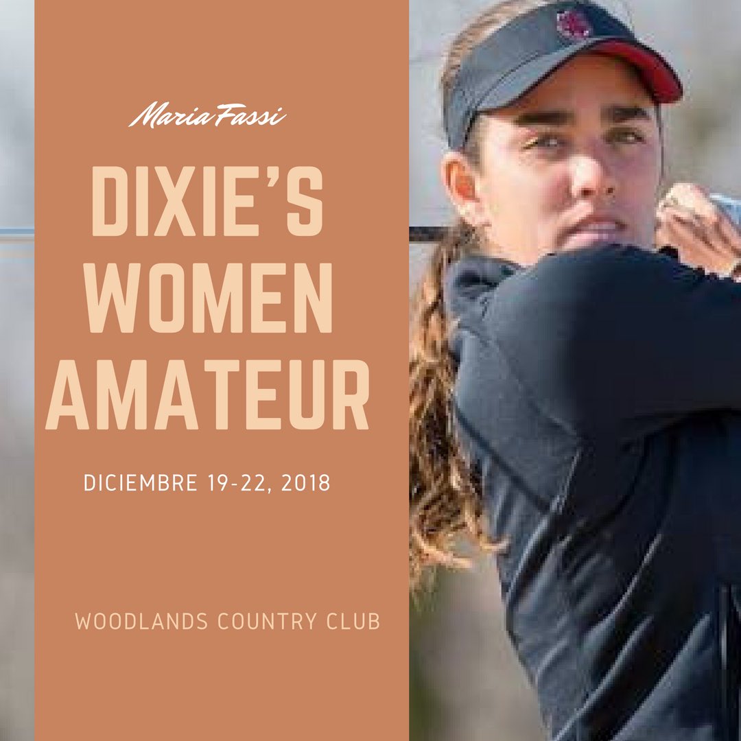 Mex_Golf's tweet photo. Mucho éxito a @MariaFassi0 en la ultima ronda del Dixie's Womens Amateur!! Vamos con todo Maria⛳️🏌️‍♀️ #somosmexgolf #orgulloMexicano https://t.co/wDg7IboxAc