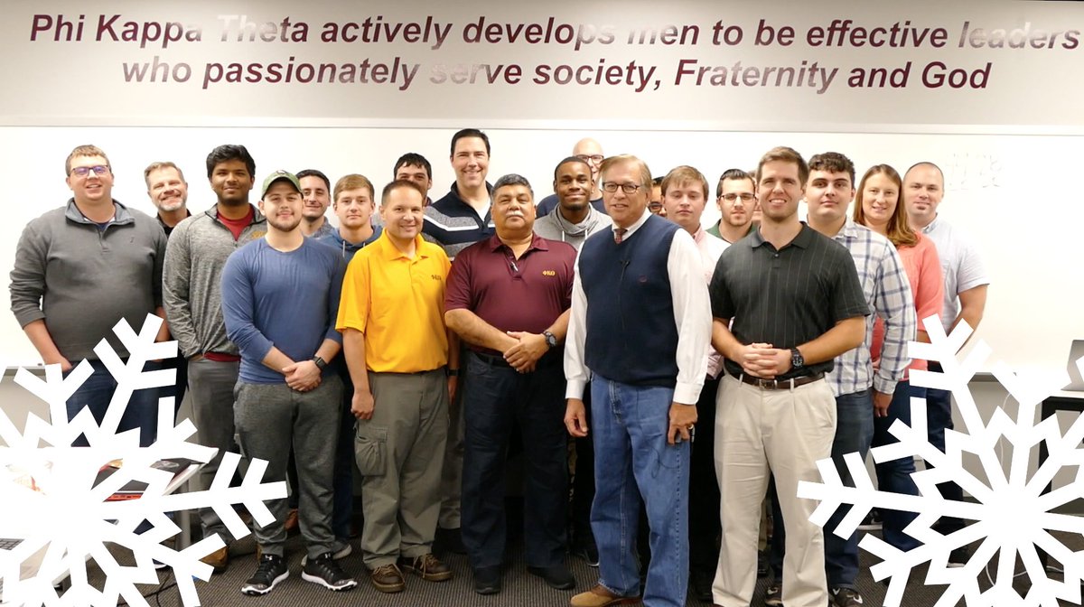From our Phi Kap Family to yours – Merry Christmas and Happy New Year! #phikaps #phikappatheta #merrychristmas