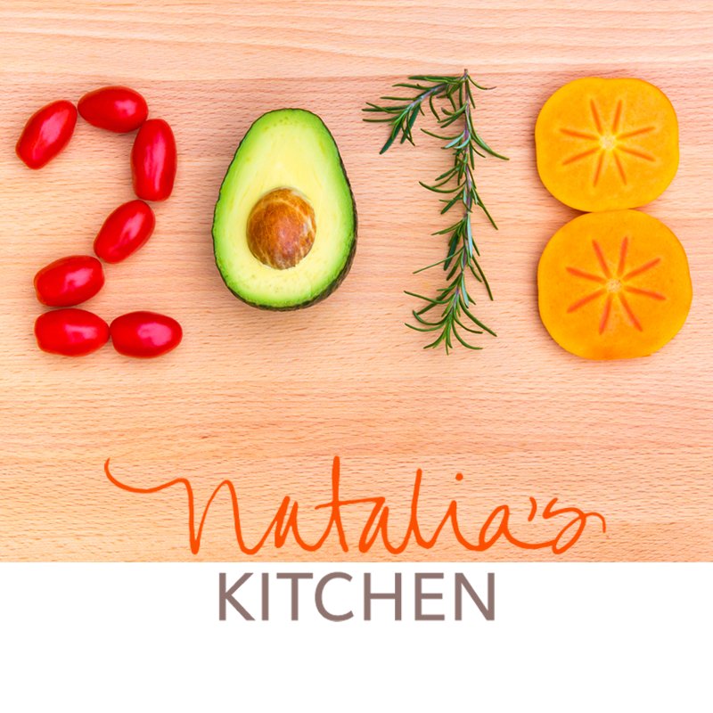 NataliasKitchen's tweet photo. Wishing a happy and HEALTHY #NewYear to you and your family! #2018 https://t.co/tkp16kKi2v