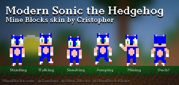 Mine Blocks - Sonic skin by Sonic