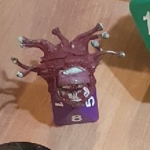 SpiceFerret's tweet photo. After due consideration, here is the before and after of my beholder mini #dnd #itlookedbadman https://t.co/QLAAeCTHrq