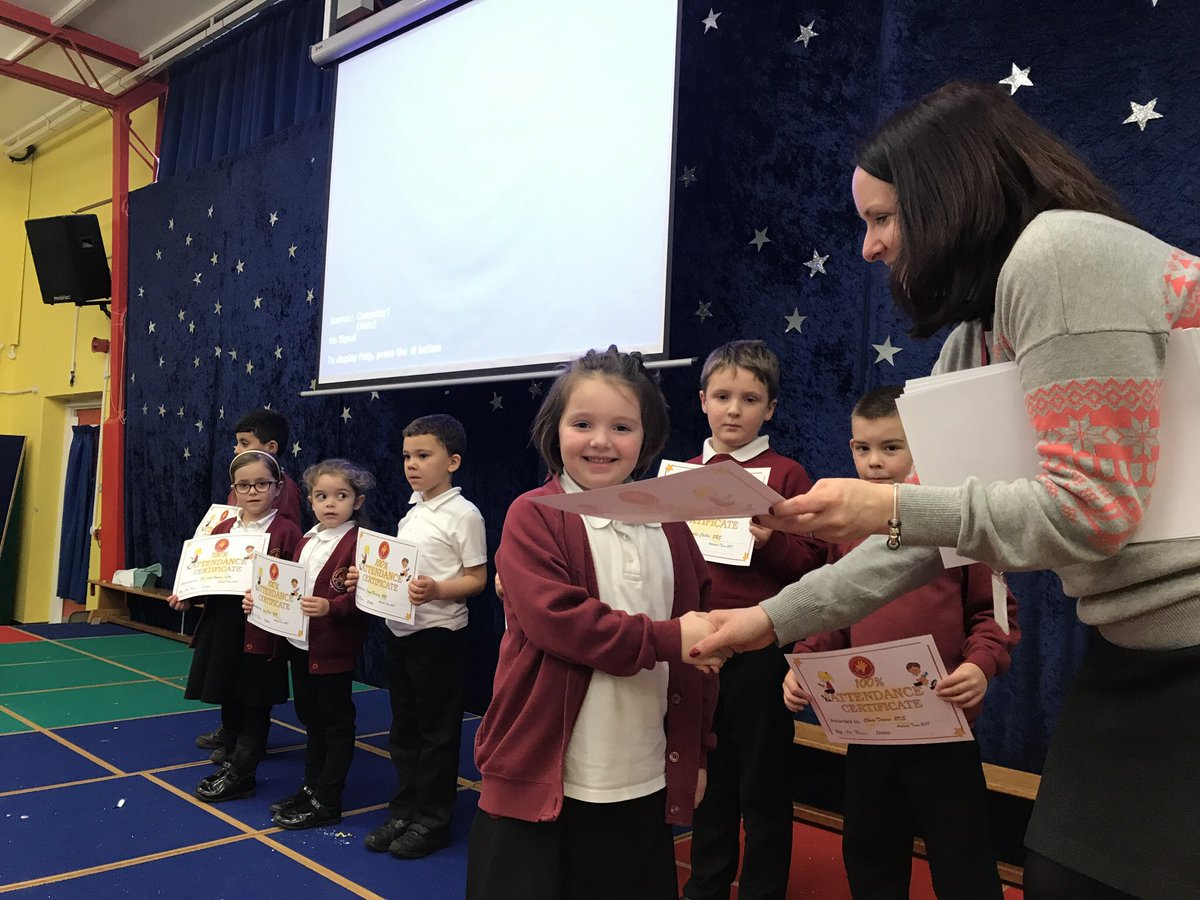 Well done to all those pupils who had 100% attendance this term!