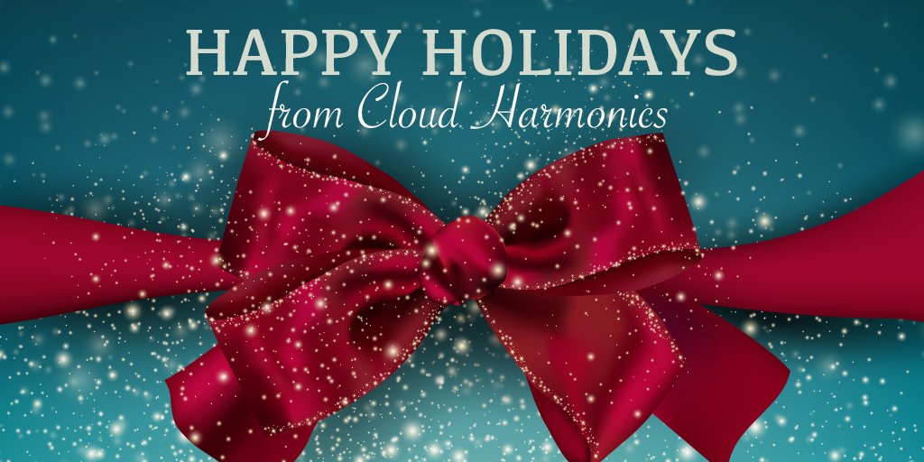 CloudHarmonics's tweet photo. Thank you for following us and being part of our social family! 
We want to wish you a safe &amp; happy holiday season!
#happyholidays @NextWavePartner https://t.co/Nq9UBDwjky