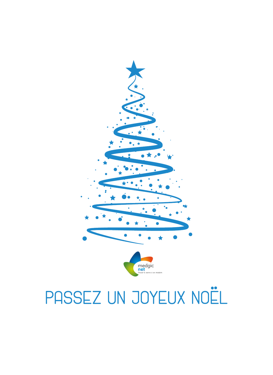 MedgicNet's tweet photo. #MedgicNet vous souhaite un Joyeux #Noël 
Pensée particulière aux #résidents et au #personnel #soignant passant les Fêtes en #EHPAD. https://t.co/fSzf6yeosK