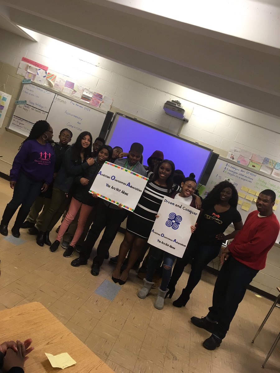 AOA_Campaign's tweet photo. Thank you to the eighth graders of Ethel Allen Middle School for allowing us to share our platform. I learned so much from you all today, and I can’t wait to see you again. Work hard and accomplish the goals you set today !!! #AOA💙✨ #YouAreNotAlone #DreamAndConquer https://t.co/wzjvSRNZJr