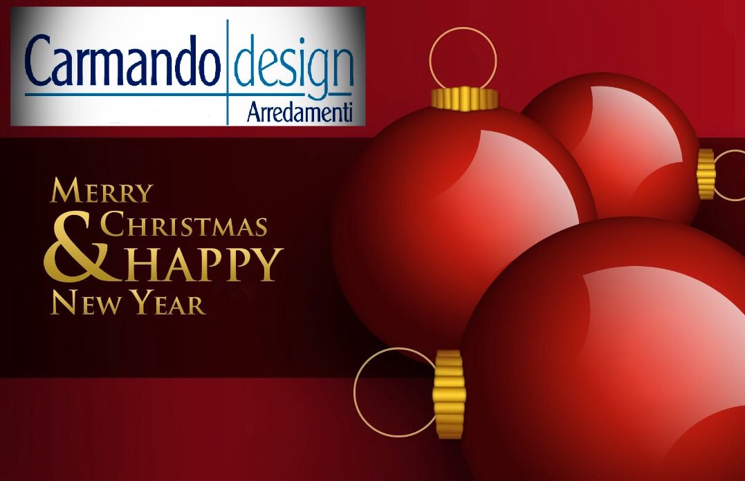 DesignCarmando's tweet image. Il team Carmando design Arredamenti RINGRAZIA tutti i nostri clienti, agenti, fornitori, segnalatori, e collaboratori per gli obbiettivi raggiunti nel corso di quest'anno. Buone Feste!