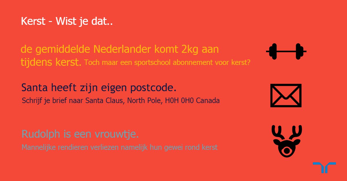 Om de ongemakkelijke kerstdiner stiltes goed voorbereid te tackelen, delen wij graag wat kerst weetjes! Fijne feestdagen allen! lnkd.in/gawDC9c