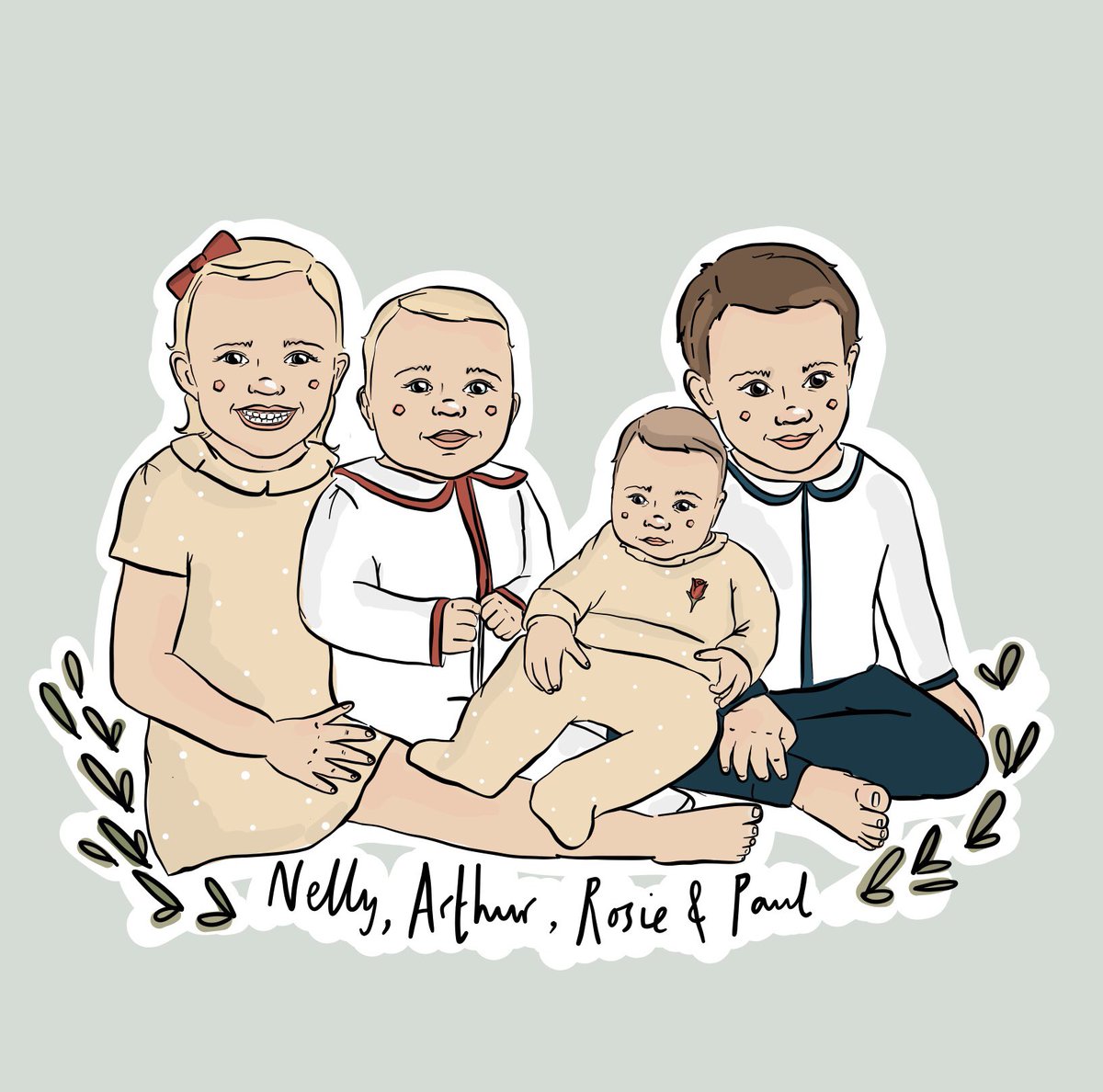 LilyDenDesign's tweet photo. @SamanthaFaiers @BillieFaiers #illustration #Illustrator #childrenswear https://t.co/P8M0pimriF