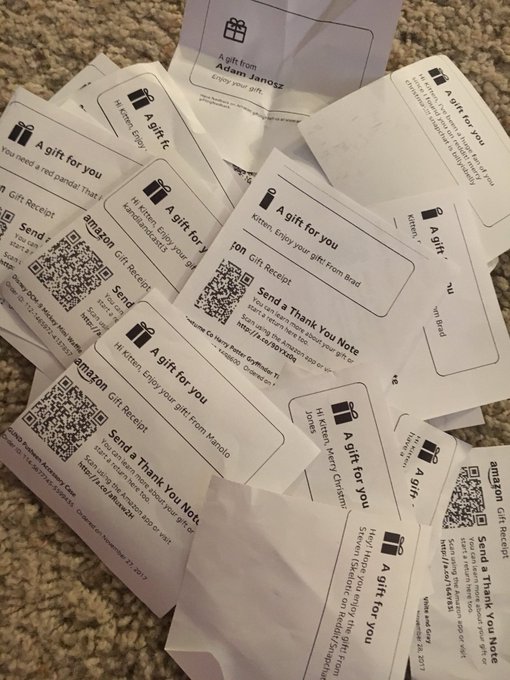 The pictures look messy , but I wanted to thank everyone who got me a gift! This means the world to me<a href="/tag/mvsales"class="tags"><span>#mvsales</span></a>