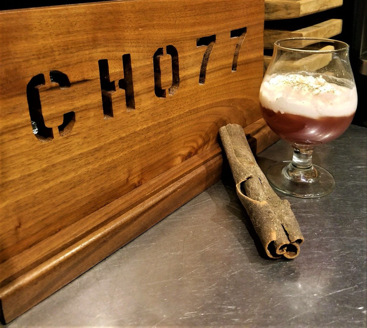 Running through to the New Year! Get it while it's hot (literally): Hot Spiced Buttered Rum with Spiced Rum, Chai-infused Cranberry-Apple Juice, and Saigon Cinnamon Butter Cream.