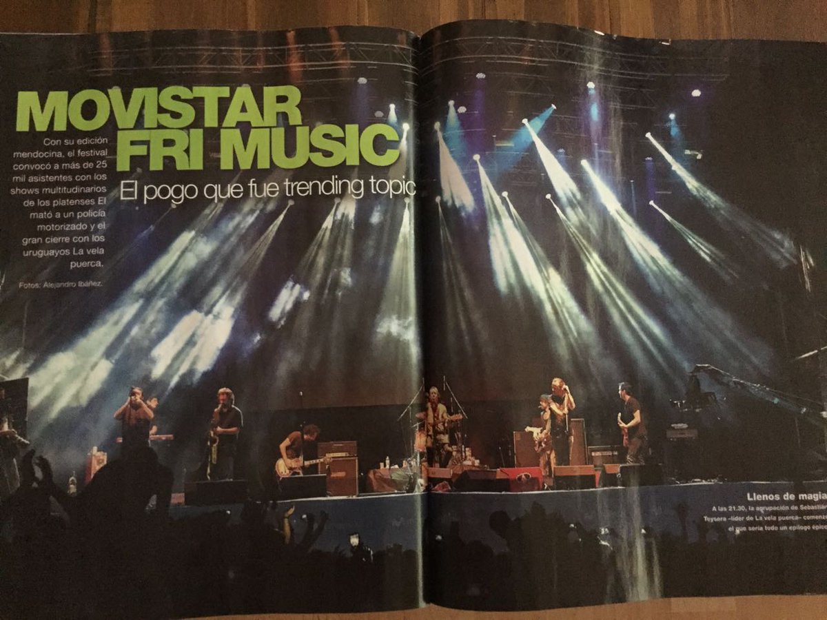 locazo_pro's tweet photo. El #MovistarFriMusic en Mendoza llegó a @genteonline. #SomosCulturaOff #WeProduceExperiences 👊🤘 https://t.co/moIVFxOPtS
