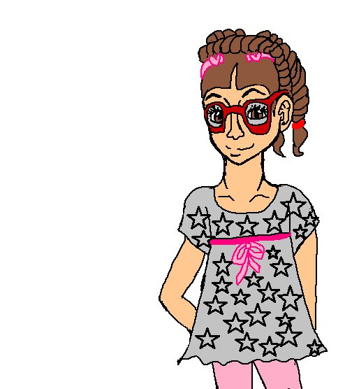 for the first time i did a real human lol in a anime form lol