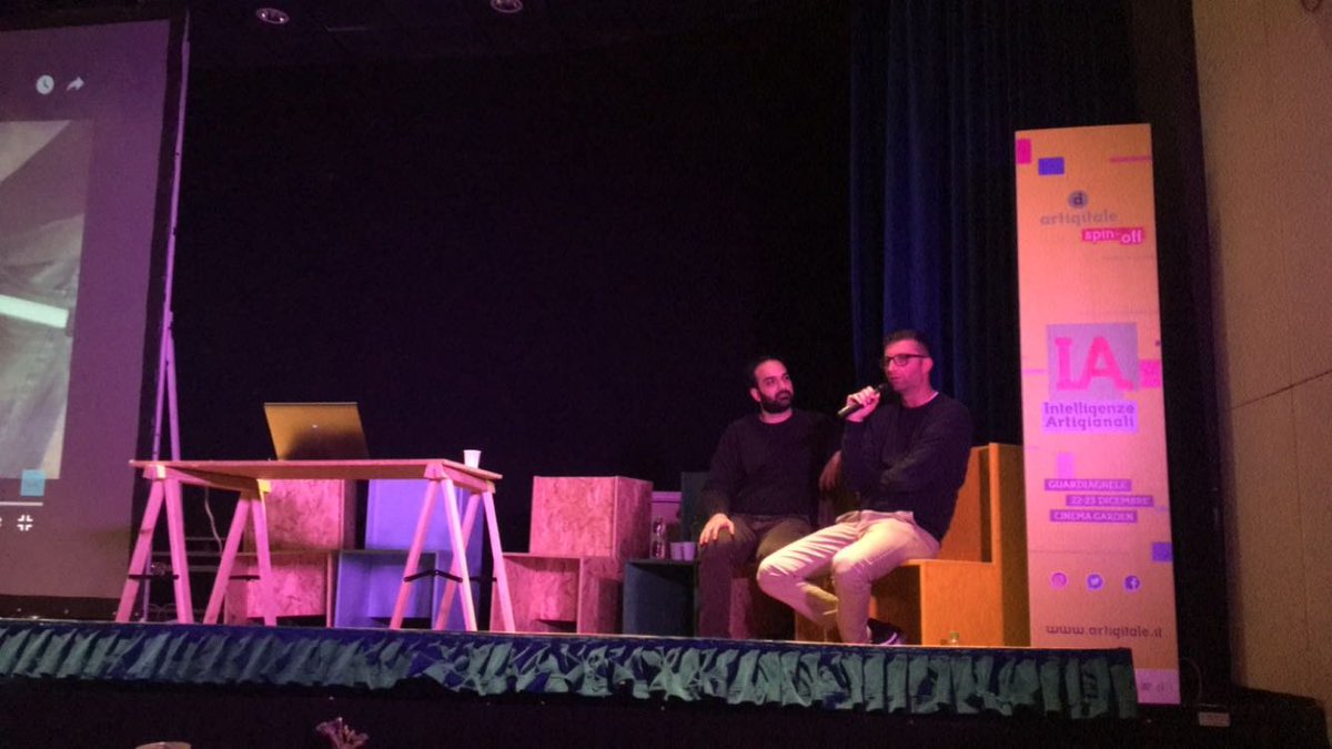 Artigitale's tweet photo. Parla lo #youtuber ed #ImprenditoreDigitale Giuseppe Conte del canale #MaW #MakersAtWork intervistato da @Johnamoroso_YO .
Ci racconta la sua storia, come è cresciuta la sua community e come è nata la sua passione, diventata lavoro, per il #FaiDaTe20. https://t.co/w0wFSk6GAy