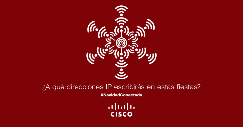 CiscoLatam's tweet image. Millones de #FelizNavidad multiplicarán el tráfico de datos móviles. Ocúpate de los saludos, nosotros de las #redes:
#NavidadConectada 🎄