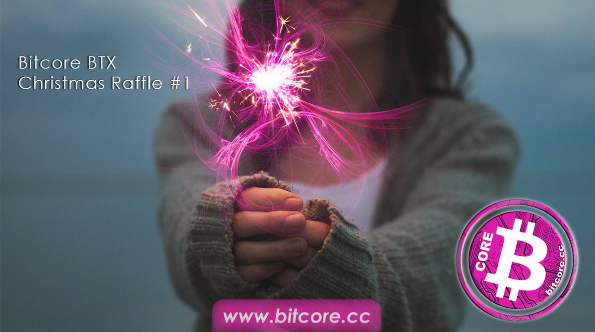 Bitcore On Twitter Btx Christmas Raffle No 1 On Bitcointalk Win - 