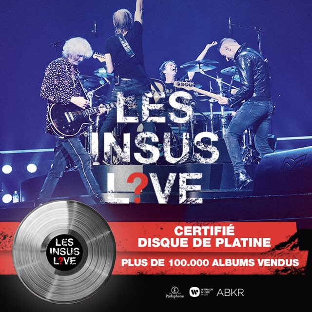 LesInsus's tweet photo. Comme un cadeau de Noël avant l'heure ! Nous voilà disque de Platine ! 💿
Merci énormément à tous ! 🙏 
➖
L'album → https://t.co/DU6Vf88JKg
Les Films → https://t.co/KfGa78kZHh https://t.co/fs24O4r7Uk