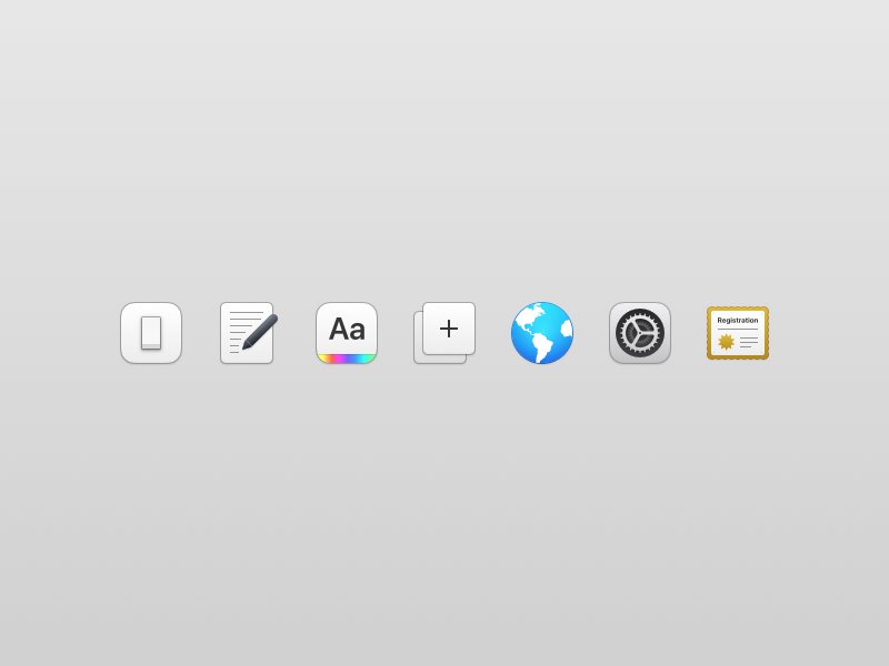 And if you love macOS Preference Icons. There’s some fresh new one’s in the latest <a href="/VoodooPad/">VoodooPad</a> update: