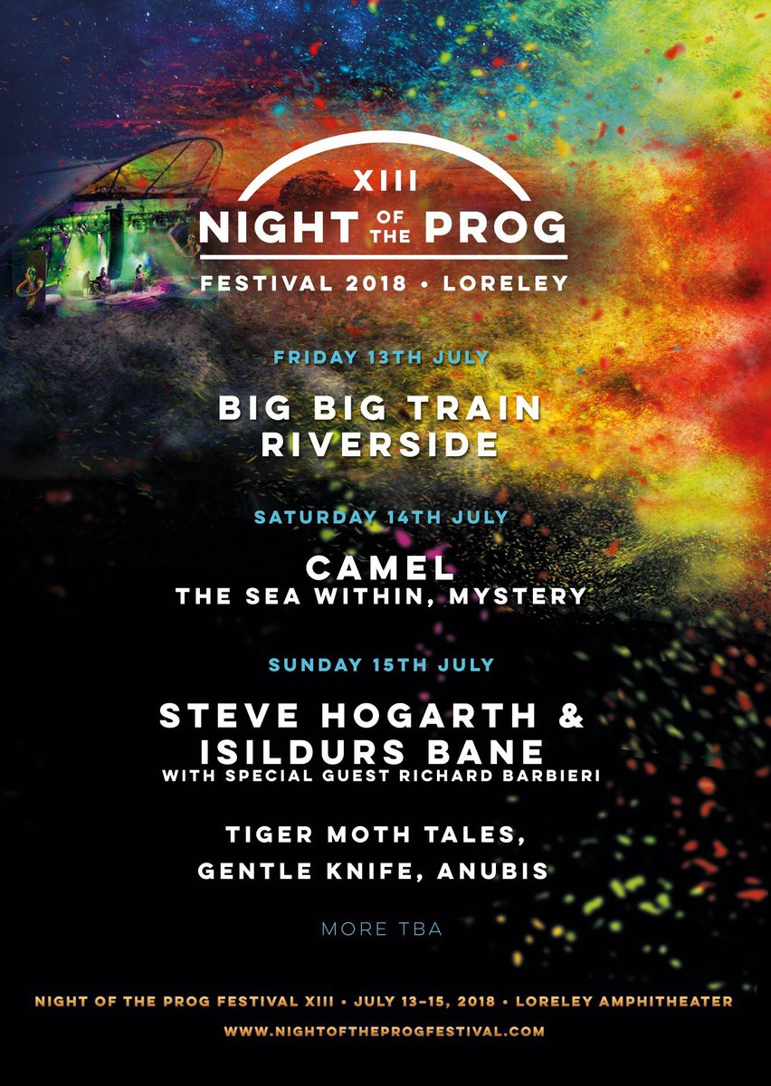 NightOfTheProg's tweet image. NIGHT OF THE PROG Season’s Greetings: We’d like to wish everybody a peaceful Christmas time. Feel free to share the poster with the current line up. More bands to be announced soon! @ProgMagazineUK @ProgRockDotCom @progrockuk  Tickets: wiv-ticket-shop.com/en/notp-festiv