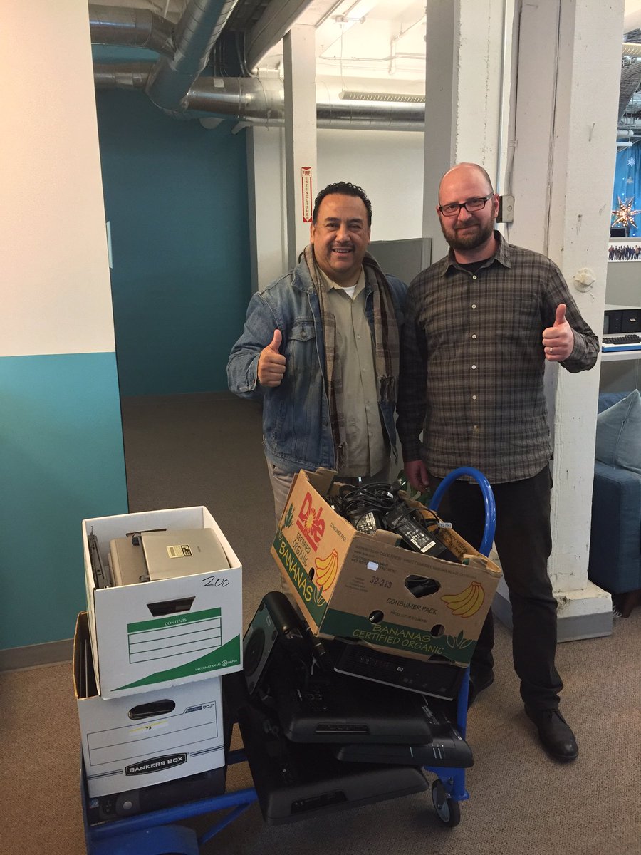 devmissionorg's tweet image. .@TechSoup has just provided a donation of laptops and desktops to our org. These computers will be utilized to teach our 2018 Spring Cohorts IT Essentials. Big thanks to Ron Marshall and Faruk Muratovic (Pic) for their support! #computerdonation #Thankful #YouBelongHere