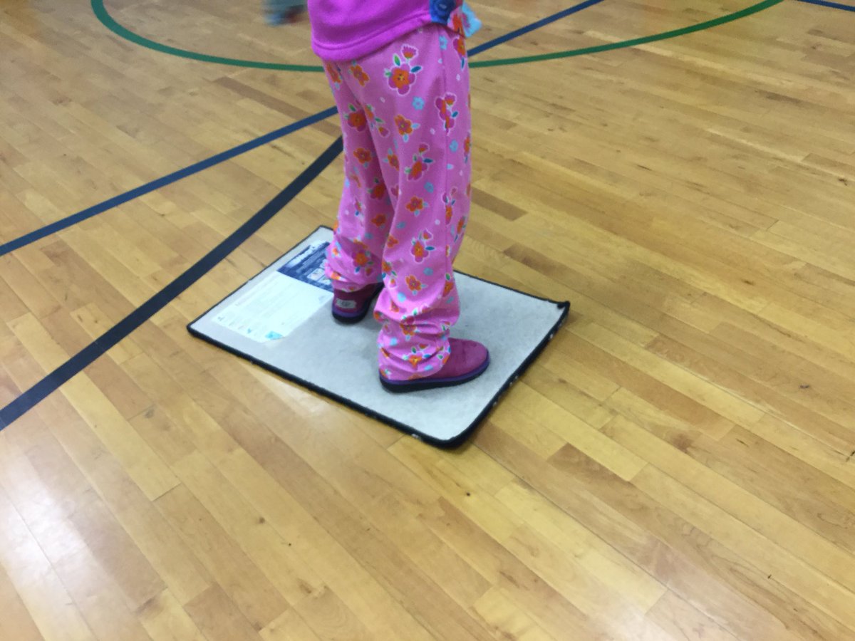 Snowboarding ces-style on pj day!  <a href="/hcpss_ces/">Clarksville ES</a>