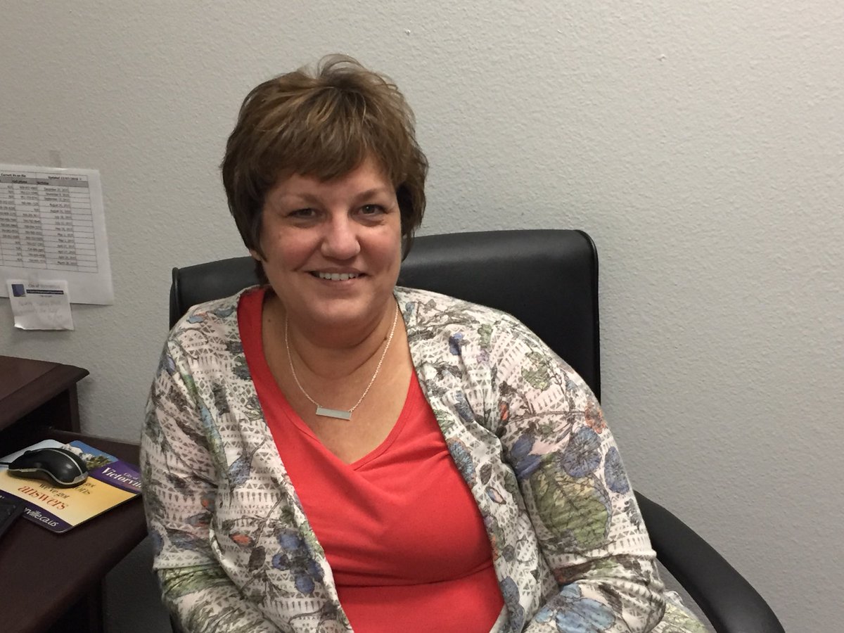 VictorvilleLib's tweet photo. This is Karen the Librarian… well, former librarian. Today is Day One of her retirement. She’s the woman who guided our little library to be what it is. The Victorville City Library is proud to have had her at our lead. 
Thank you, Karen. https://t.co/ZjpruLT5y8