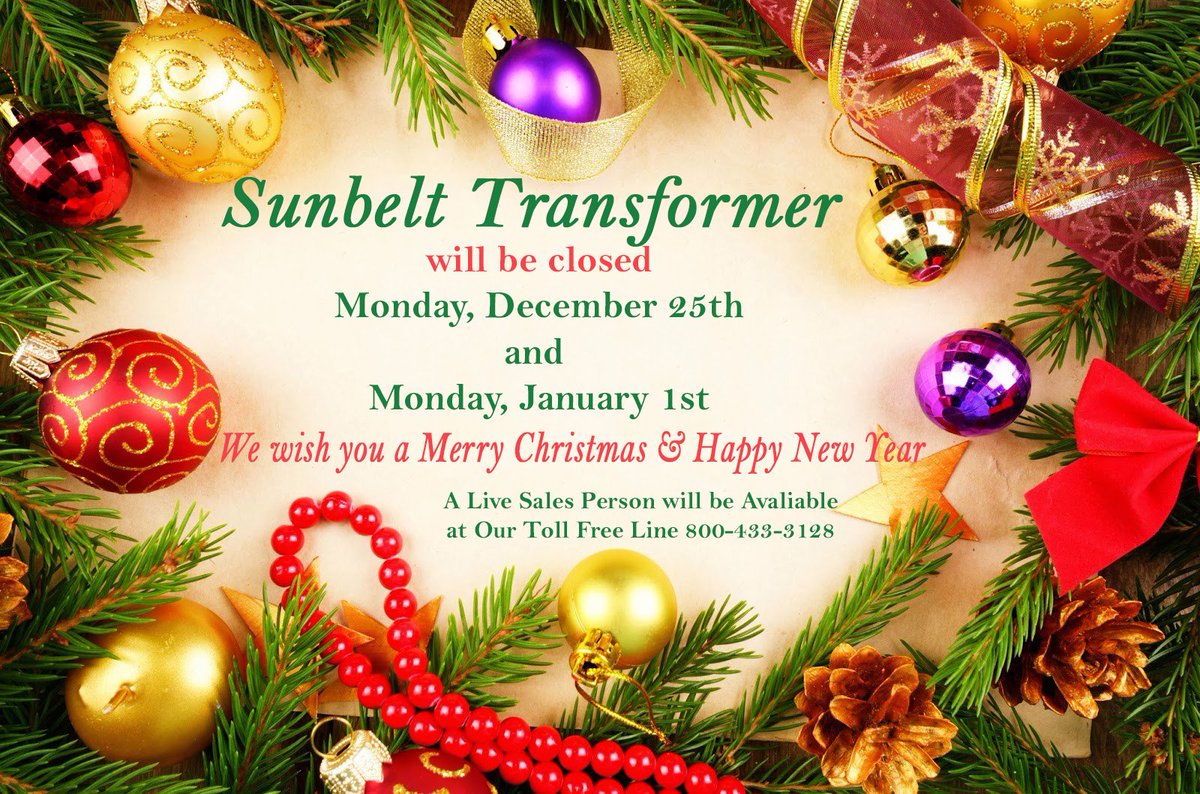 Sunbelt Transformer tweet media