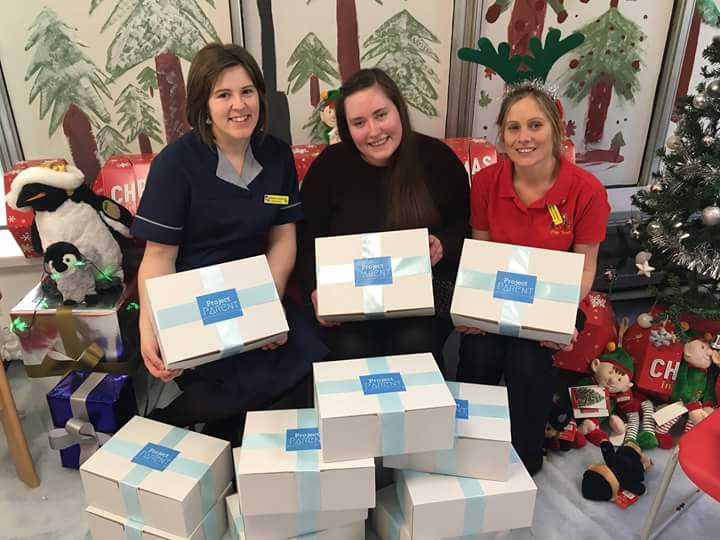 YSHospCharity's tweet photo. #Thankyou to Kate from @projectparentgb for dropping off 50 boxes for parents of young patients at #YorkHospital. They were touched to receive such a thoughtful and kind gift. #projectparent #makeadifference https://t.co/5qJiLpBV53