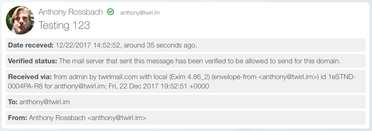 TwirlMail tweet picture