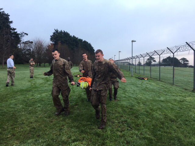 HMS_Raleigh's tweet photo. More images of Cunningham 23 Port Class during the stretcher run. #Cunningham23 https://t.co/5fHk4V6m25