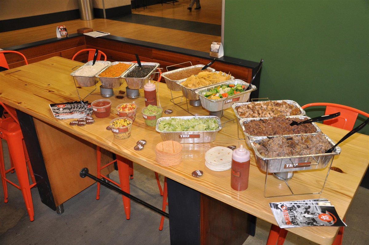 trutacoclt's tweet photo. How much better would your next private event go with a table like this? We cater, call us! #TruTaco

Catering Menu: https://t.co/rA9RN3P450 https://t.co/RHN6lDQnt9