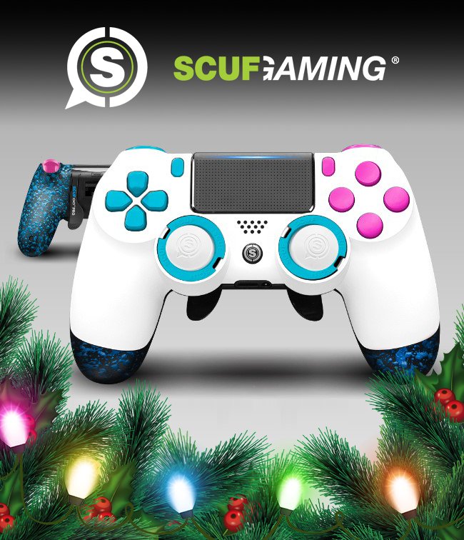 claresiobhan's tweet photo. 🎄🎅🏼🎁Today is the last #FestiveFriday! I have an awesome final prize - a custom @ScufGaming controller designed by me!💁

To win, make sure you're following me and RT this tweet!

Plus watch tonight’s special 'Christmas Day' Dreamhouse episode!🎄🎅🏼🎁
https://t.co/7tFA1FP4AP https://t.co/FY2X6M02iI