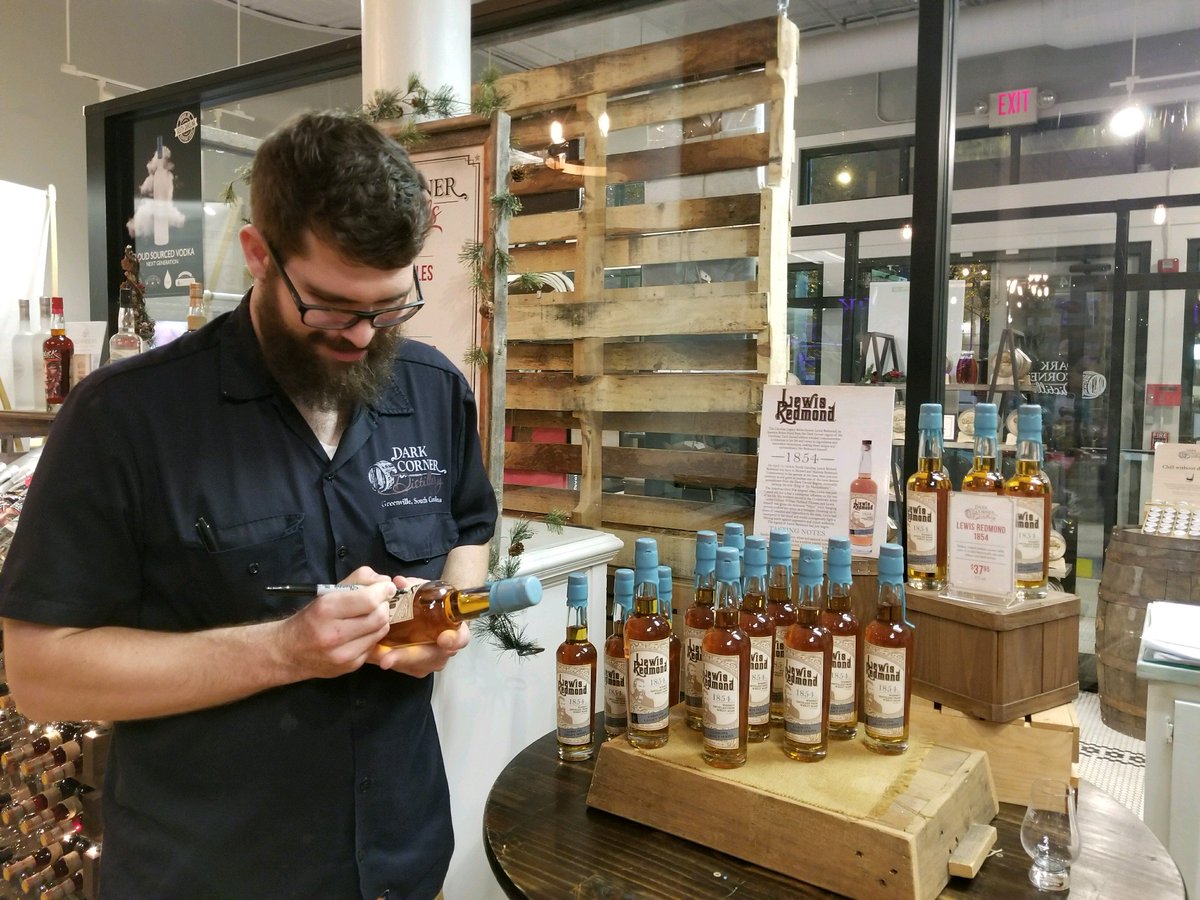 Our Master Distiller, Paul Fulmer, is in our shop signing bottles from now until 7pm! Come by, meet him, and get a gift signed for someone on your list!