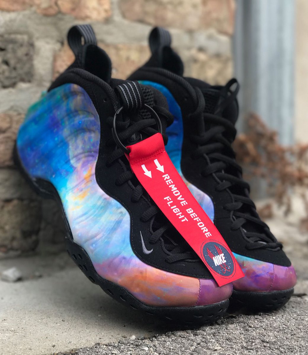 Sneaker News ""Alternate Galaxy" Foamposites dropping in February https://t.co/fBoz6OGGeP https://t.co/v8K8bg9xO0" /