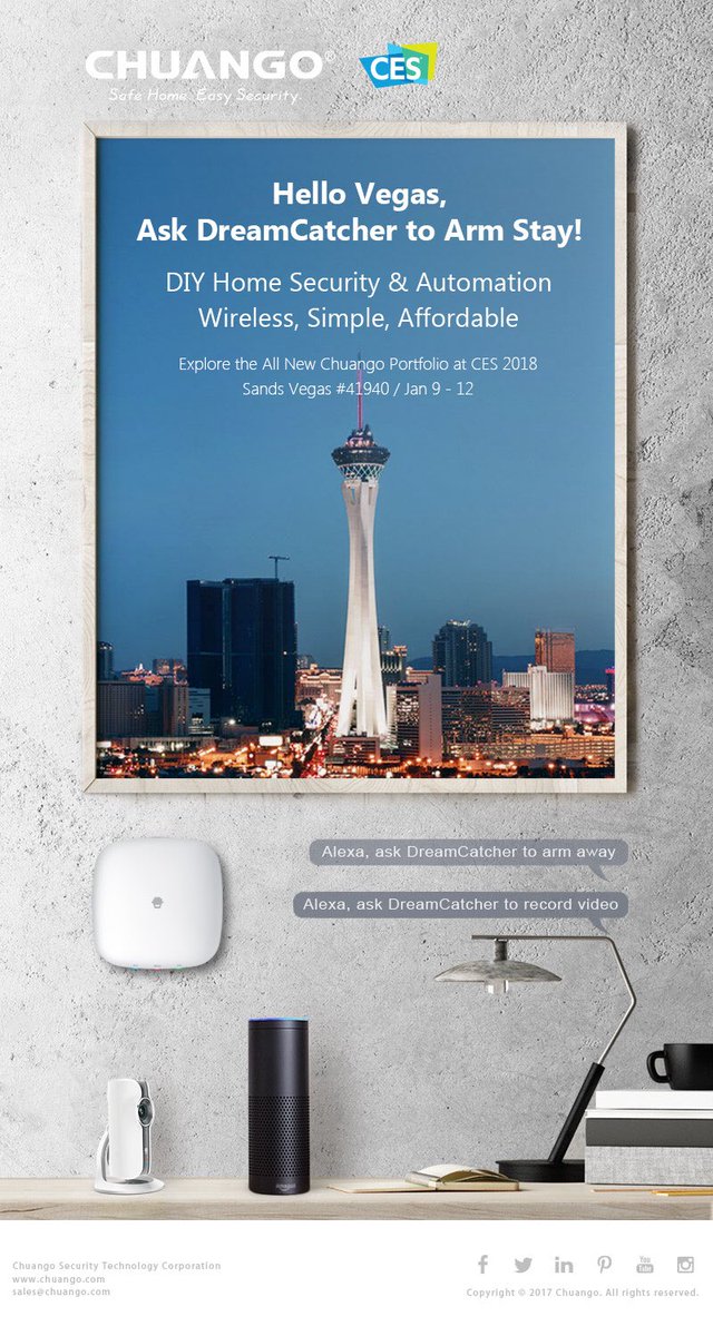 chuangoalarm's tweet photo. Happy &amp; Safe Holidays!! See you in Vegas next year ;) https://t.co/Cqr0hO0q4K