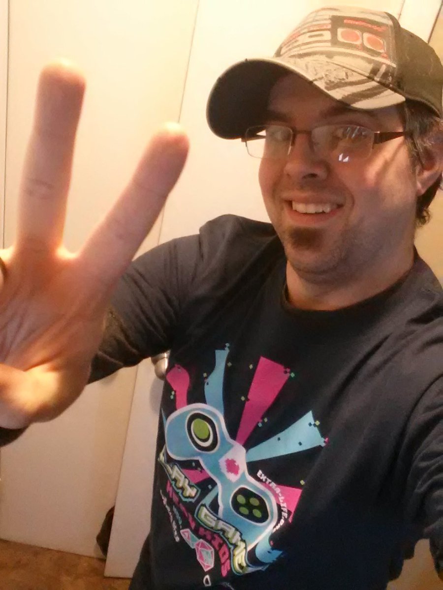 Looking spiffy in my new Extra Life 2017 shirt! Thanks again for everyone who supports our Extra Life team Warriors for Miracles! Your donations make the difference in kid's lives! #ExtraLife #ForTheKids #ChildrensHealthFoundation #ChildrensMiracleNetwork #ExtraLife2017