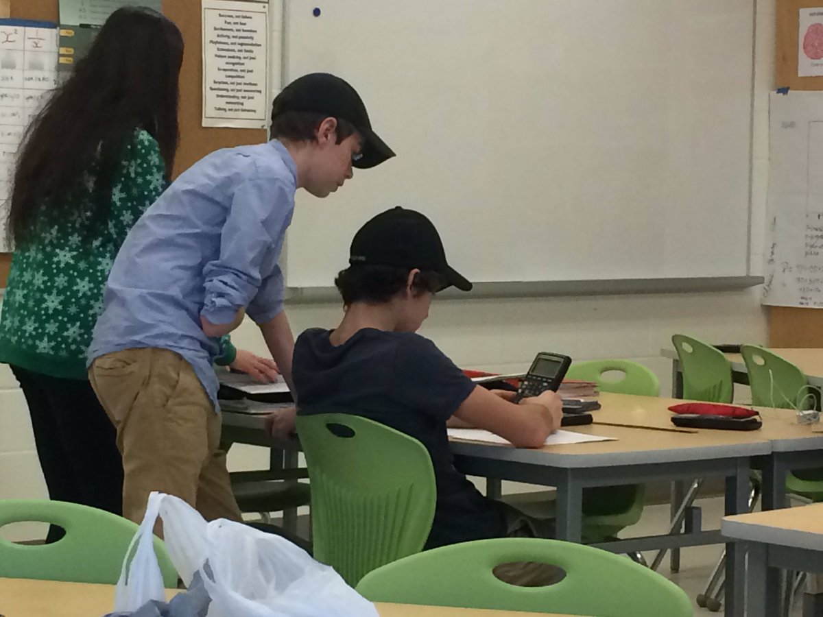 Friday, December 22, 2:21 pm MFM1P class... guys... stop doing math... it's holiday time... guys... the bell already went... guys... time to go... guys... really... guys... you're going to miss your bus..guys... #gottolovethisclass @RCDSB