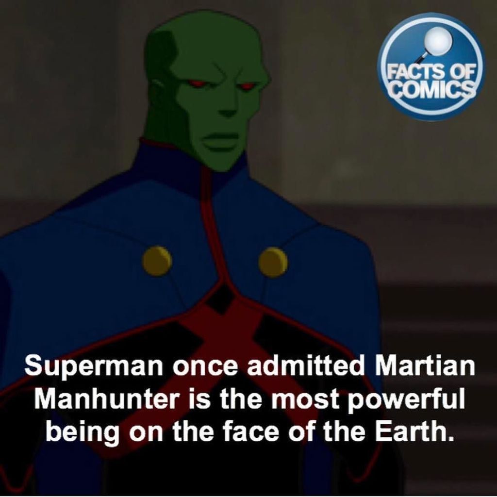FactsofComics's tweet image. Martian Manhunter Fact!

#factsofcomics