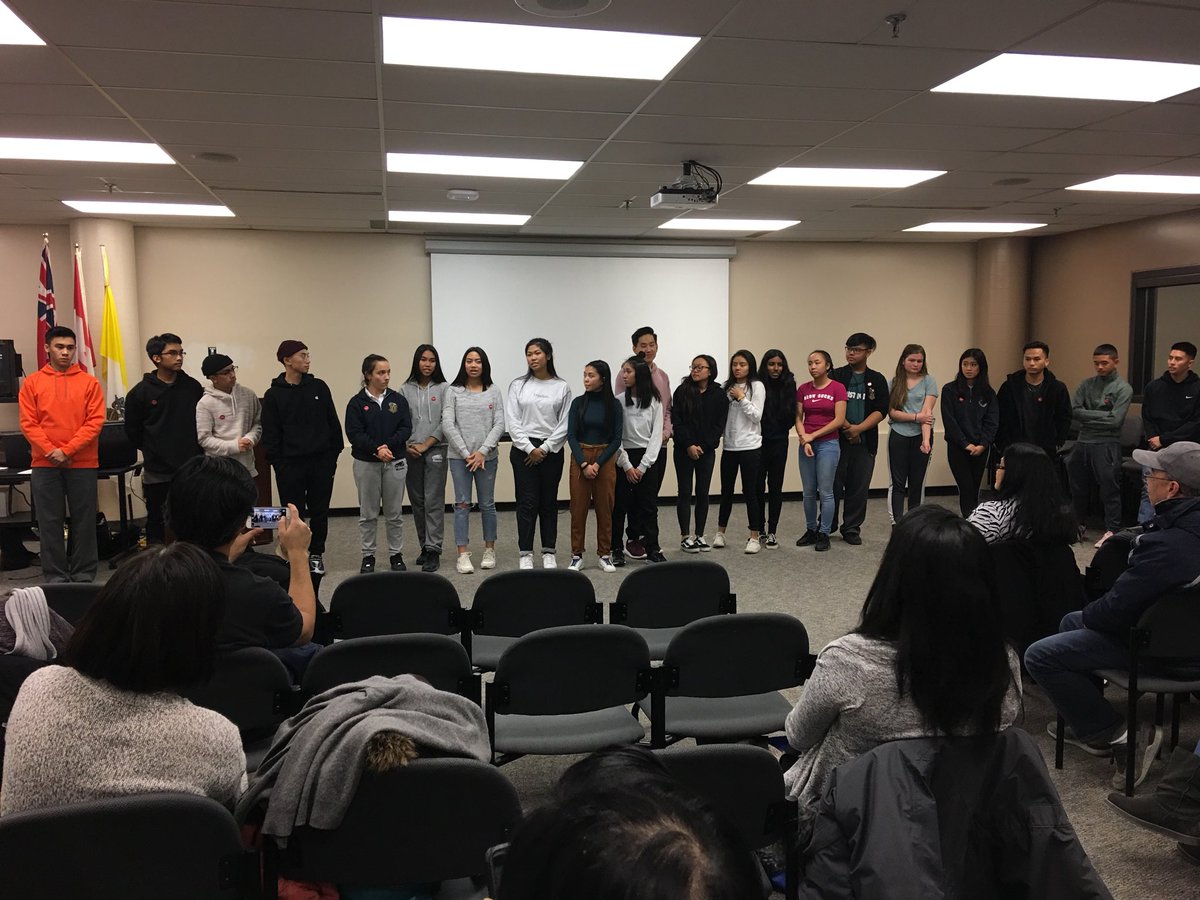 MikeCLeadership's tweet photo. Thank you @TCDSB Director of Education Rory McGuckin for speaking to our #PH2017 parents “The service trip to the Philippines really exemplifies our board’s mission to transform the world through witness, faith, innovation, and action.” #FaithInAction https://t.co/9yD9ldmwLl