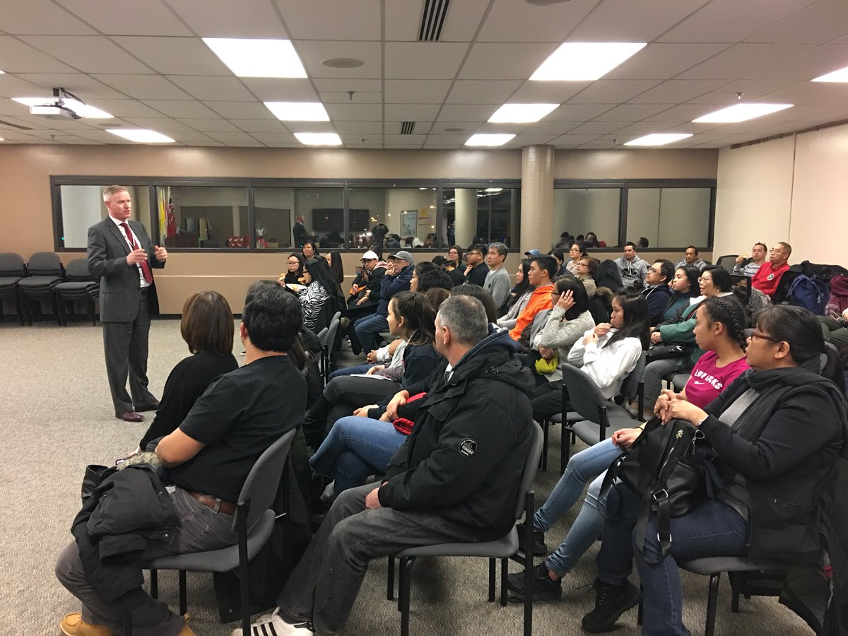 MikeCLeadership's tweet photo. Thank you @TCDSB Director of Education Rory McGuckin for speaking to our #PH2017 parents “The service trip to the Philippines really exemplifies our board’s mission to transform the world through witness, faith, innovation, and action.” #FaithInAction https://t.co/9yD9ldmwLl
