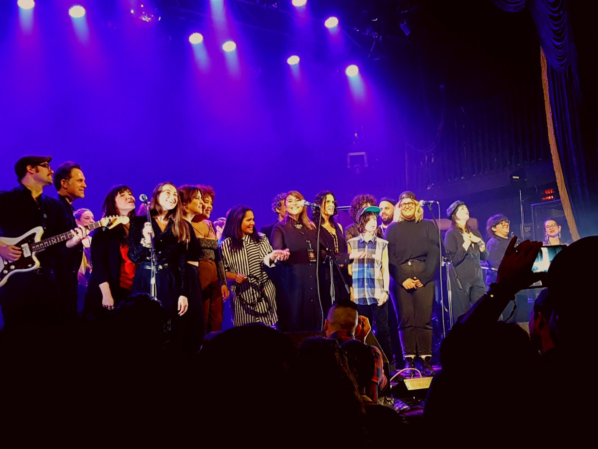 #NewConstellations on Wed was the most inspired and important show I’ve had the privilege to experience all year. Thank you! <a href="/newconstell/">New Constellations</a> <a href="/RPMfm/">RevolutionsPerMinute</a> <a href="/culturite/">Tim Barnes</a> <a href="/basementrevue/">Basement Revue</a> @betasamosake <a href="/jdutchermusic/">Jeremy Dutcher</a> <a href="/LidoPimienta/">Lido Pimienta</a> <a href="/DesmondCole/">Negro Frolics</a> <a href="/cris_derksen/">Cris Derksen</a> <a href="/FeistMusic/">Feist</a> @Weeaves <a href="/Elisapie/">Elisapie</a>