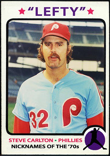 Happy 73rd Birthday to \"Lefty\" Steve Carlton!!! One of the all-time greats of the game.  