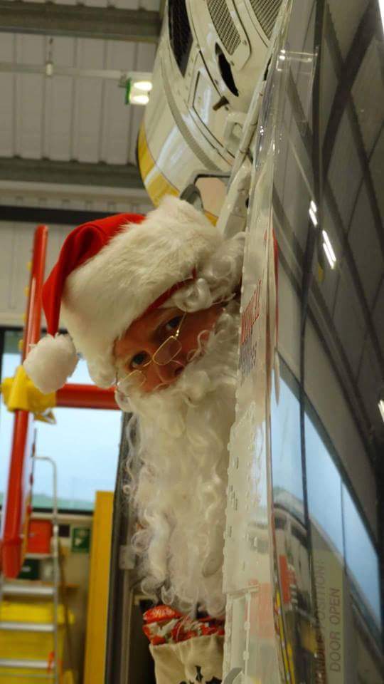 🎄Merry Christmas🎄 and..YES ..that is me dressed as Santa. I did a charity calendar &amp; the pic on the floor was for December🎅😂🎄X