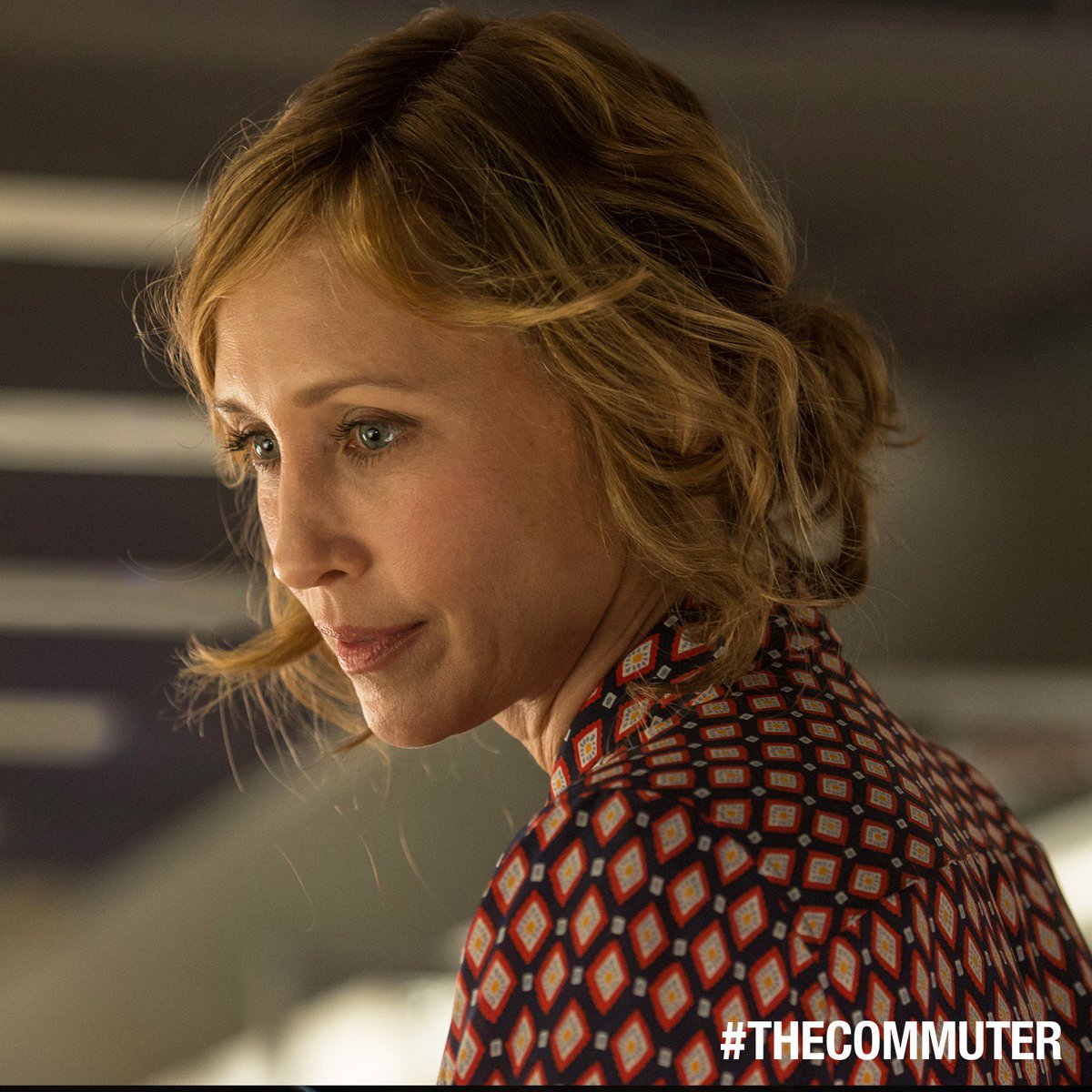 TheCommuterFilm's tweet photo. He took the money. Now everyone’s lives are in his hands. Catch #LiamNeeson, @VeraFarmiga and @PatrickWilson73 in #TheCommuter - Pulling into theaters January 12. https://t.co/yo3XcH8wBb