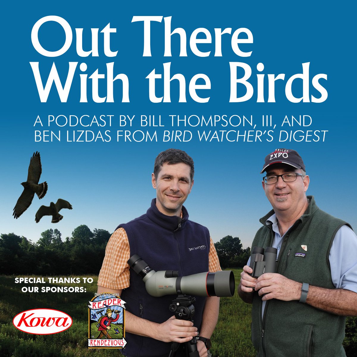 billofthebirds's tweet photo. Just finished editing the final Out There With the Birds podcast episode for 2017. Many thanks to @KowaOptics for their sponsorship support! And to all our listeners, too! Happy, birdy holidays to one and all! The episode will be up in the coming days. #podcast #birding #otwtb https://t.co/KgzX72dF5B