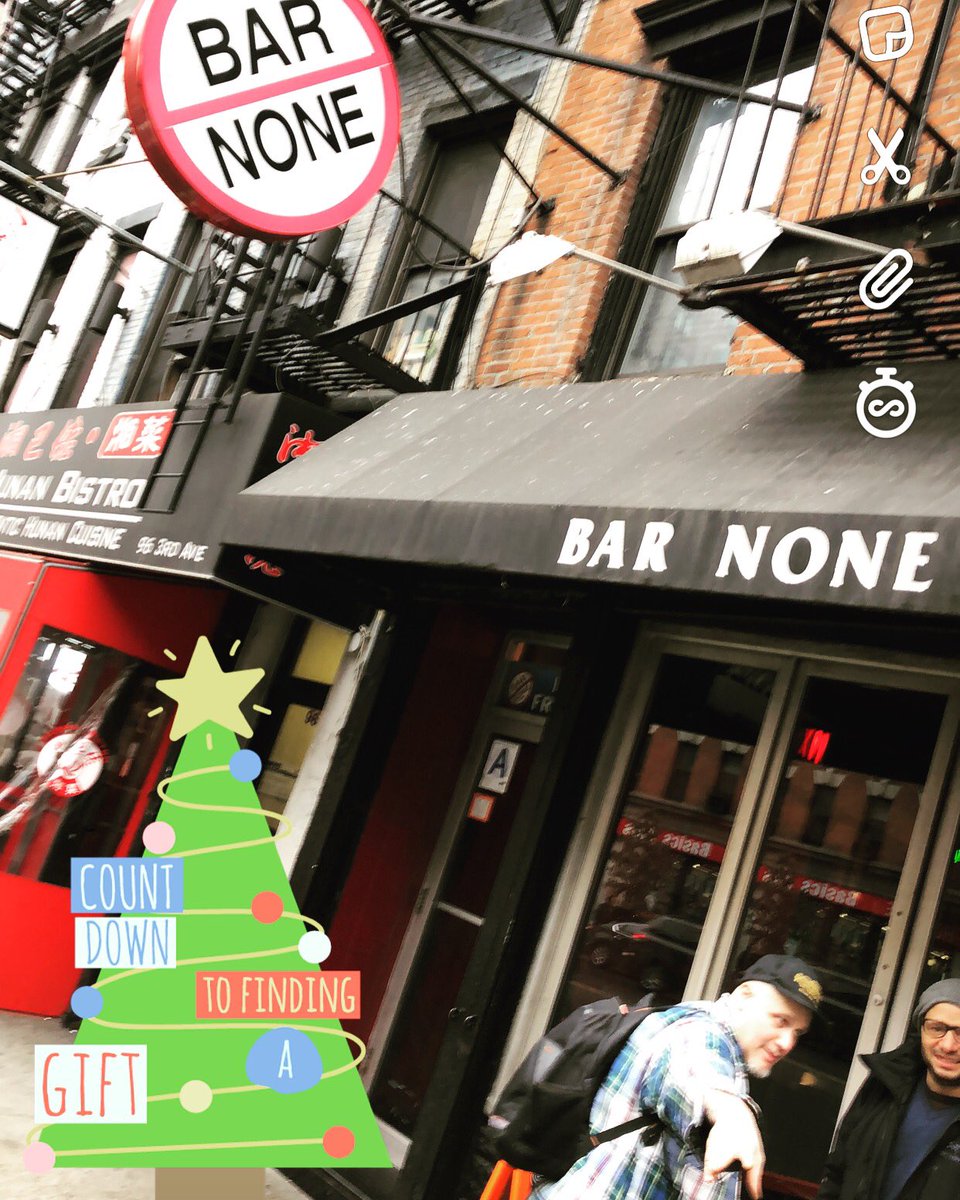 BarNoneNYC's tweet image. Last weekend before it’s family time. So come play with your extended family! Not as much judgement and much more alcohol!
Live DJ at 10pm
$3 Bud cans
$5 Natty Tallboys
$6 Well drinks
$7 Bud can &amp;amp; shot of Jack
$12 Bud can buckets