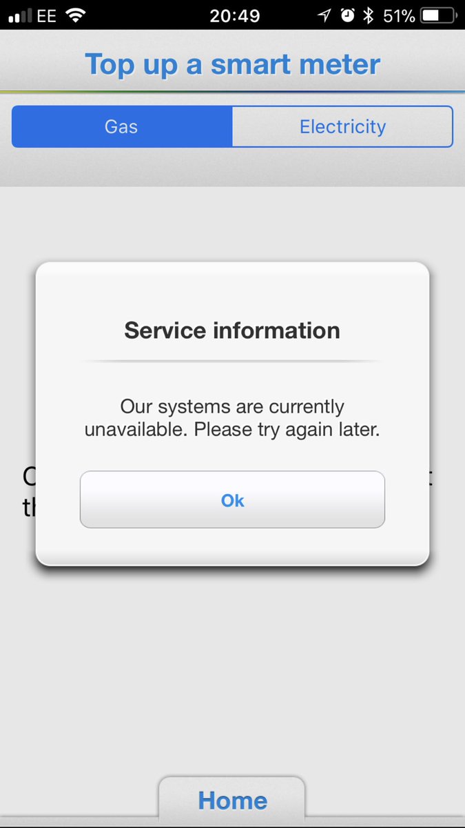 nickymc59's tweet photo. @BritishGasHelp why do I always get these errors on the app??? It’s never worked! Useless https://t.co/NrroqycNbb
